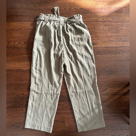 Khaki Green Express Elastic Pants - Picture 2 of 3